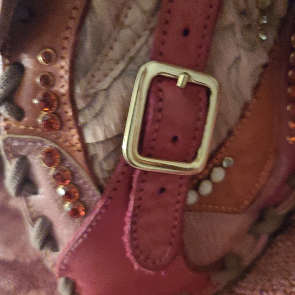 AUTHENTIC BRACHER EMDEN LARGE BUTTERFLY BAG - Picture 4 of 10